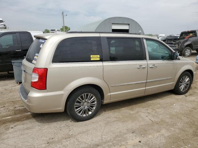 2C4RC1CG3ER232148 - 2014 CHRYSLER TOWN & COU TOURING L CREAM photo 3