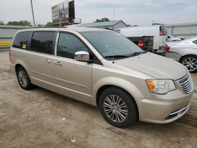 2C4RC1CG3ER232148 - 2014 CHRYSLER TOWN & COU TOURING L CREAM photo 4