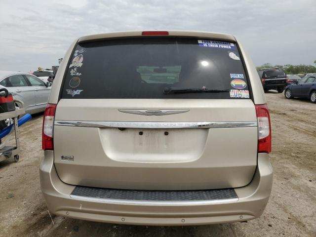 2C4RC1CG3ER232148 - 2014 CHRYSLER TOWN & COU TOURING L CREAM photo 6