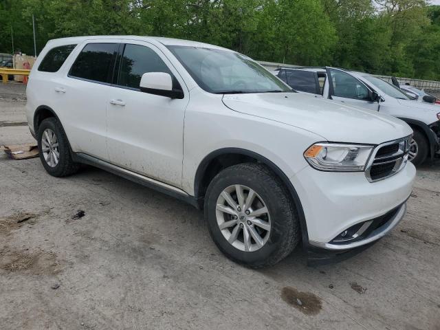 1C4RDJAG5KC586547 - 2019 DODGE DURANGO SXT WHITE photo 4