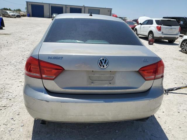 1VWAP7A32CC020817 - 2012 VOLKSWAGEN PASSAT S GRAY photo 6