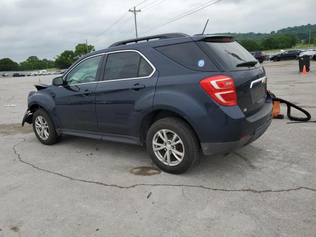 2GNALCEK0G6100759 - 2016 CHEVROLET EQUINOX LT BLUE photo 2