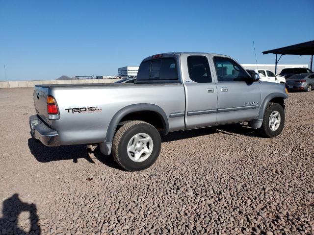 5TBRT34162S266232 - 2002 TOYOTA TUNDRA ACCESS CAB ვერცხლისფერი ფოტო 3