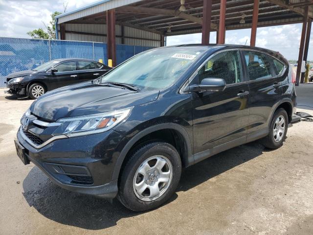 5J6RM4H34GL073439 - 2016 HONDA CR-V LX BLACK photo 1