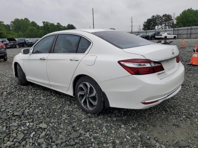 1HGCR2F90GA208731 - 2016 HONDA ACCORD EXL WHITE photo 2