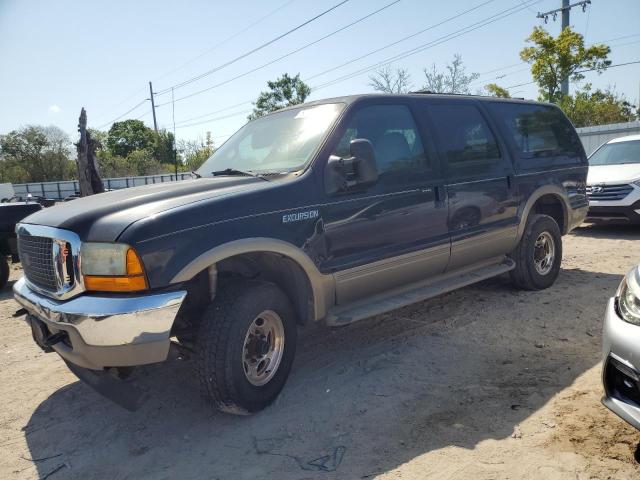 1FMNU43S21ED57680 - 2001 FORD EXCURSION LIMITED BLUE photo 1