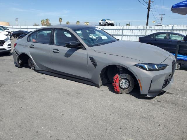 WBS33HJ02SFT91341 - 2025 BMW M3 COMPETITION ნაცრისფერი ფოტო 4