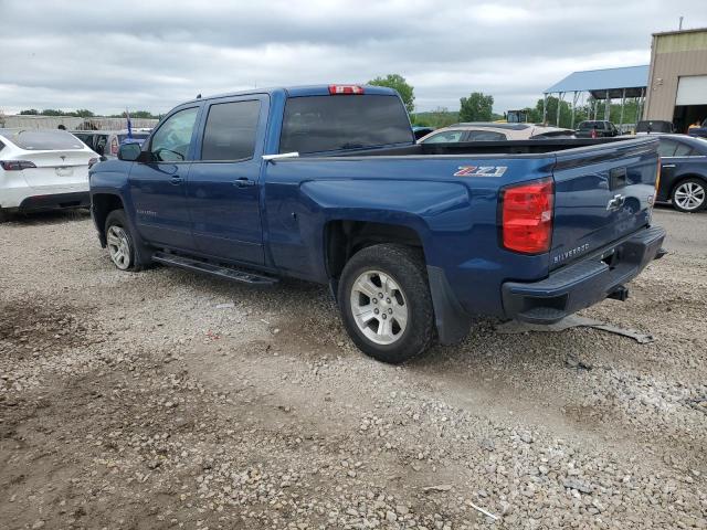 3GCUKREC5HG184362 - 2017 CHEVROLET SILVERADO K1500 LT BLUE photo 2