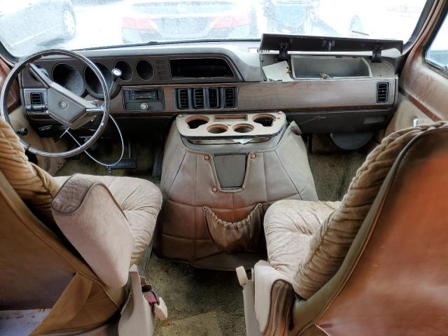 2B6HB23T3DK381284 - 1983 DODGE RAM VAN B250 BROWN photo 8