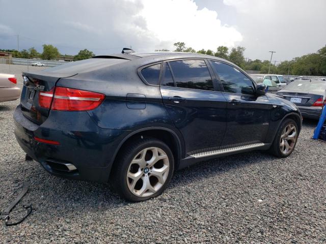 5UXFG8C54EL592549 - 2014 BMW X6 XDRIVE50I BLUE photo 3