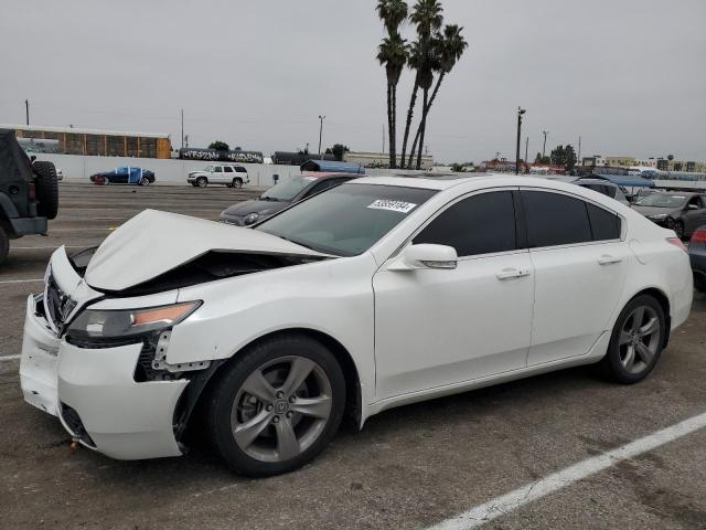 19UUA8F76DA016366 - 2013 ACURA TL ADVANCE WHITE photo 1