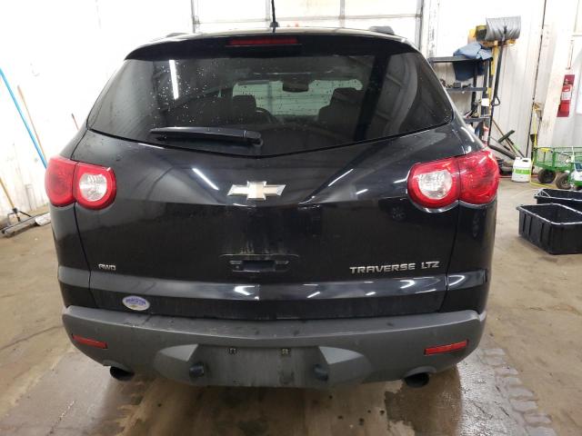 1GNLVHED2AS152741 - 2010 CHEVROLET TRAVERSE LTZ BLACK photo 6