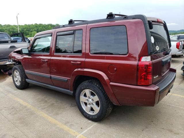 1J8HG48P97C601691 - 2007 JEEP COMMANDER 红色 照片 2