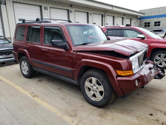 1J8HG48P97C601691 - 2007 JEEP COMMANDER 红色 照片 4