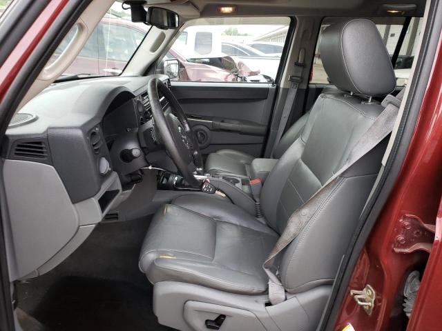 1J8HG48P97C601691 - 2007 JEEP COMMANDER 红色 照片 7