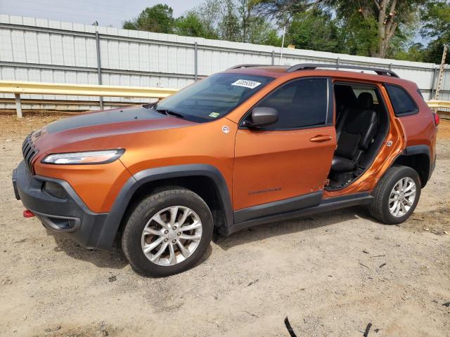 1C4PJMBB5FW600455 - 2015 JEEP CHEROKEE TRAILHAWK ORANGE photo 1