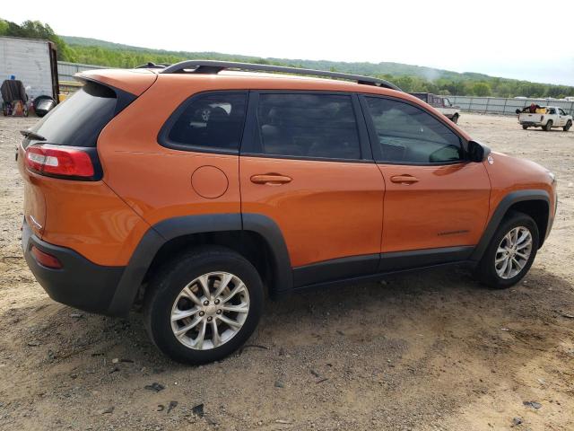 1C4PJMBB5FW600455 - 2015 JEEP CHEROKEE TRAILHAWK ORANGE photo 3
