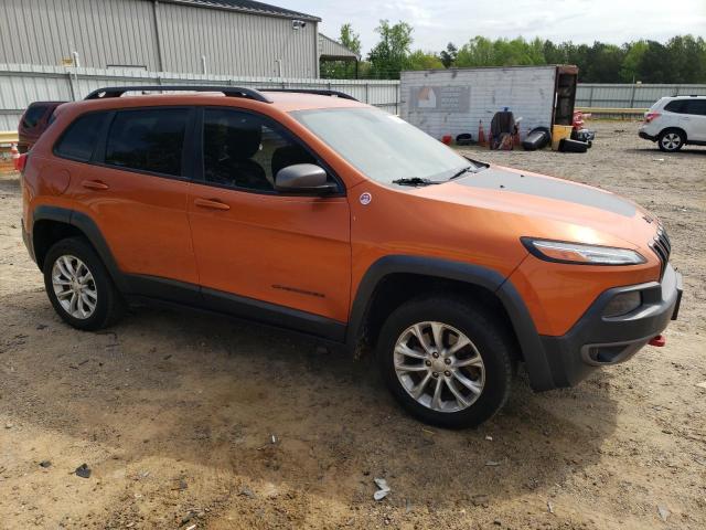 1C4PJMBB5FW600455 - 2015 JEEP CHEROKEE TRAILHAWK ORANGE photo 4