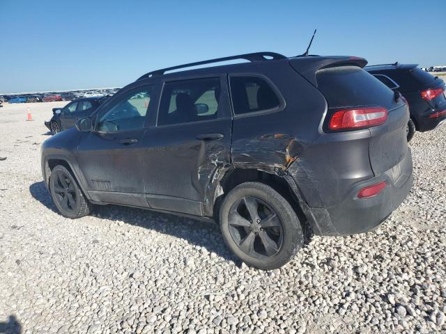 1C4PJLAS5GW330155 - 2016 JEEP CHEROKEE SPORT GRAY photo 2