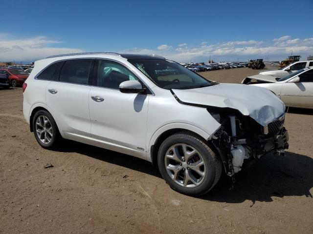 5XYPKDA59JG389596 - 2018 KIA SORENTO SX WHITE photo 4