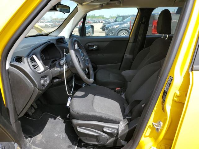 ZACNJBA16KPK19268 - 2019 JEEP RENEGADE SPORT YELLOW photo 7