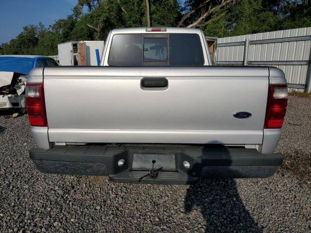 1FTYR44V13PA62735 - 2003 FORD RANGER SUPER CAB SILVER photo 6