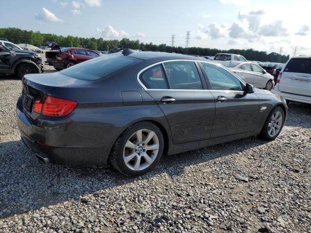 WBAFU9C51BC784553 - 2011 BMW 550 XI CHARCOAL photo 3