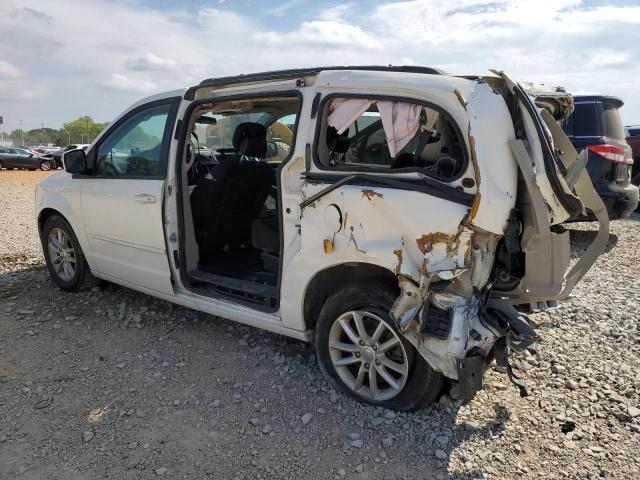 2C4RDGCG4DR700581 - 2013 DODGE GRAND CARAVAN SXT WHITE photo 2