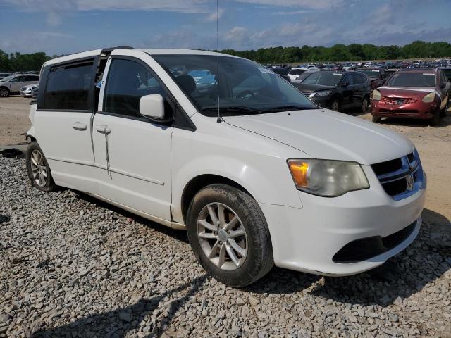 2C4RDGCG4DR700581 - 2013 DODGE GRAND CARAVAN SXT WHITE photo 4