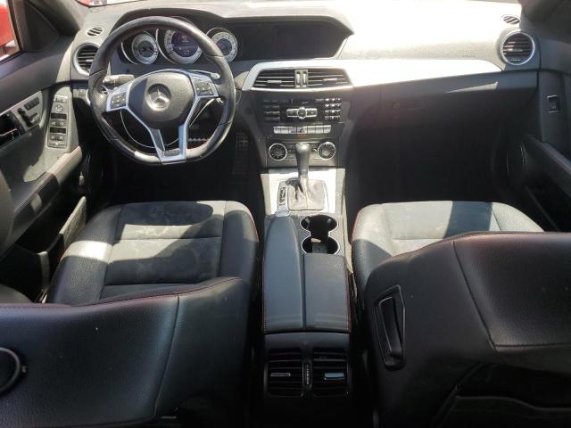 WDDGF4HB1DA757666 - 2013 MERCEDES-BENZ C 250 RED photo 8