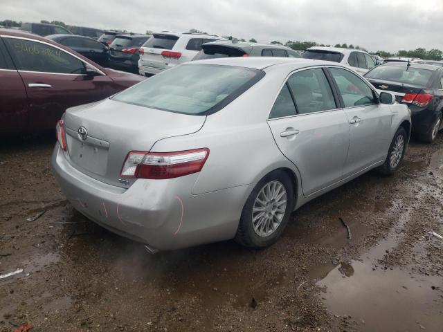 4T1BB46K88U039146 - 2008 TOYOTA CAMRY HYBRID SILVER photo 3