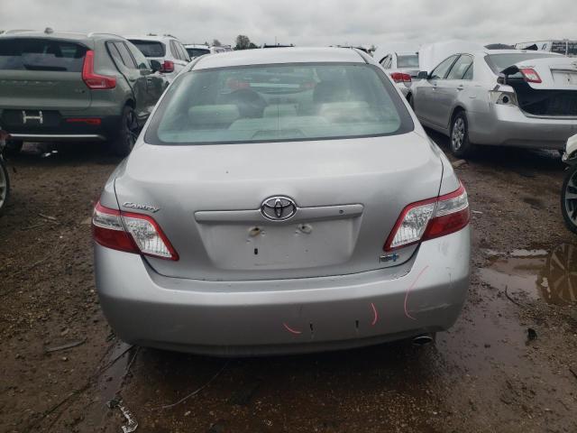 4T1BB46K88U039146 - 2008 TOYOTA CAMRY HYBRID SILVER photo 6