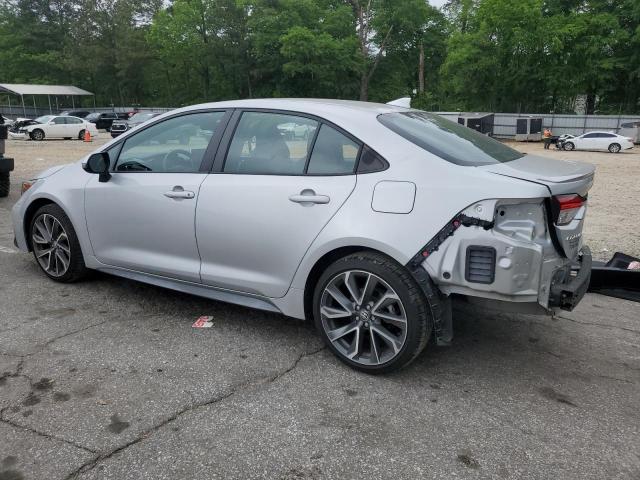 5YFS4MCEXMP085422 - 2021 TOYOTA COROLLA SE SILVER photo 2