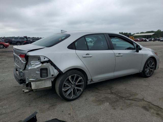 5YFS4MCEXMP085422 - 2021 TOYOTA COROLLA SE SILVER photo 3
