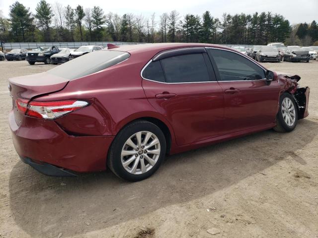 4T1C11AK6LU390627 - 2020 TOYOTA CAMRY LE RED photo 3