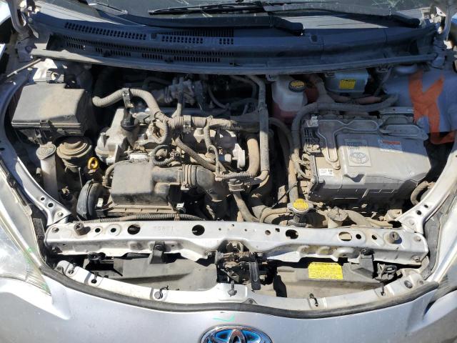 JTDKDTB38E1561912 - 2014 TOYOTA PRIUS C SILVER photo 11