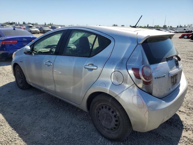 JTDKDTB38E1561912 - 2014 TOYOTA PRIUS C SILVER photo 2