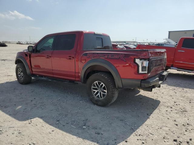 1FTFW1RG8JFD84378 - 2018 FORD F150 RAPTOR RED photo 2