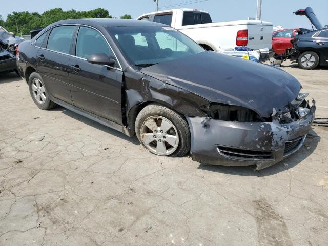 2G1WT57K391124327 - 2009 CHEVROLET IMPALA 1LT BLACK photo 4