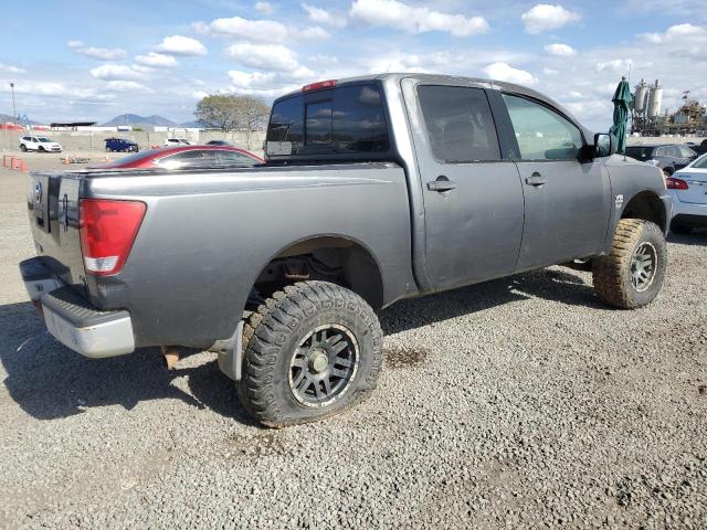 1N6AA07B64N573368 - 2004 NISSAN TITAN XE GRAY photo 3
