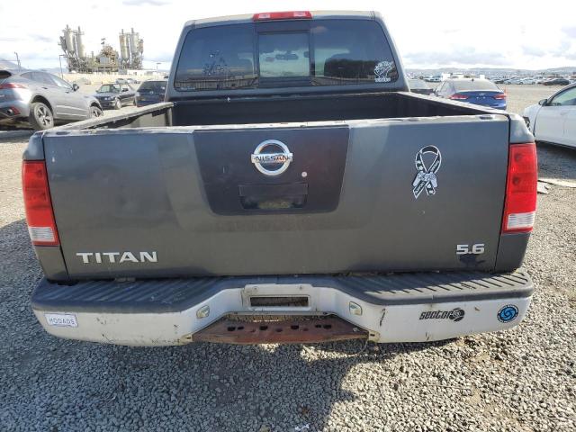 1N6AA07B64N573368 - 2004 NISSAN TITAN XE GRAY photo 6