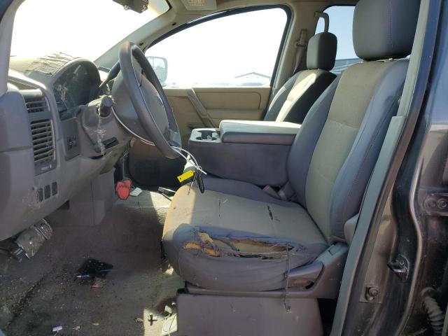 1N6AA07B64N573368 - 2004 NISSAN TITAN XE GRAY photo 7