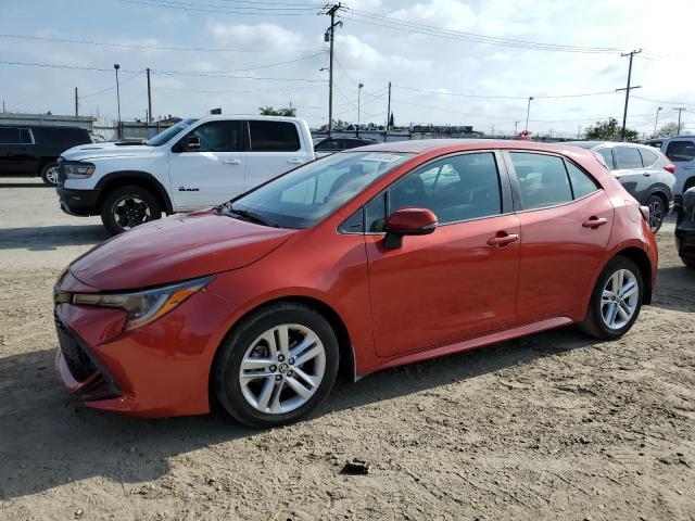 JTND4RBE8L3089480 - 2020 TOYOTA COROLLA SE ORANGE photo 1