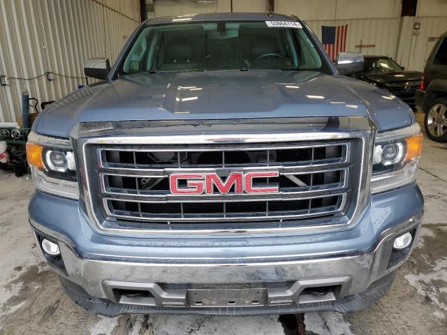 1GTV2VECXFZ336386 - 2015 GMC SIERRA K1500 SLT BLUE photo 5