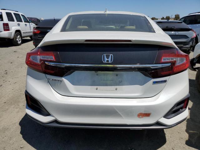 JHMZC5F16KC007224 - 2019 HONDA CLARITY WHITE photo 6