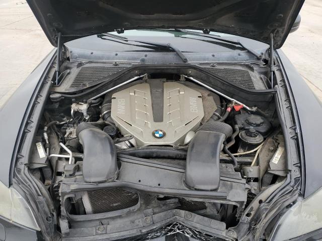5UXFG83519LZ92655 - 2009 BMW X6 BLACK photo 12