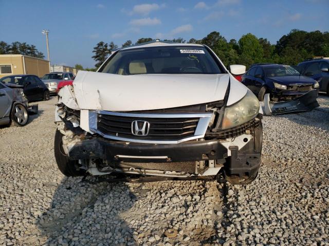 1HGCP26408A095181 - 2008 HONDA ACCORD LXP WHITE photo 5