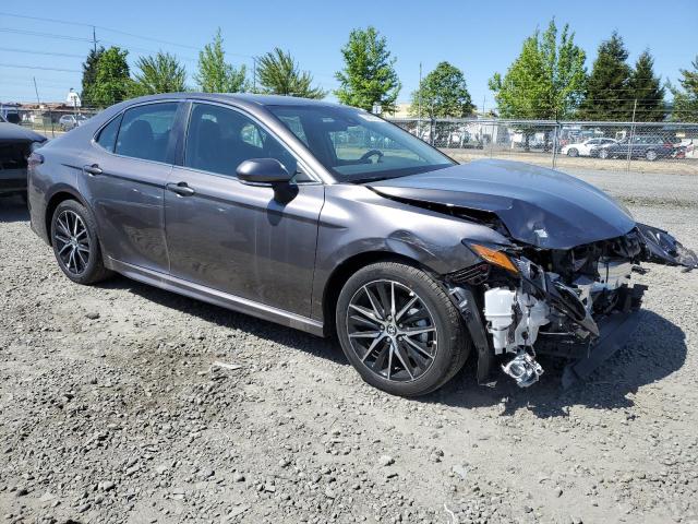 4T1G11BK1PU107637 - 2023 TOYOTA CAMRY SE NIGHT SHADE SILVER photo 4