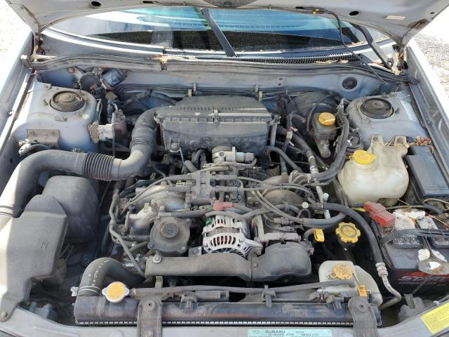 JF1SF6556YH730139 - 2000 SUBARU FORESTER S SILVER photo 11