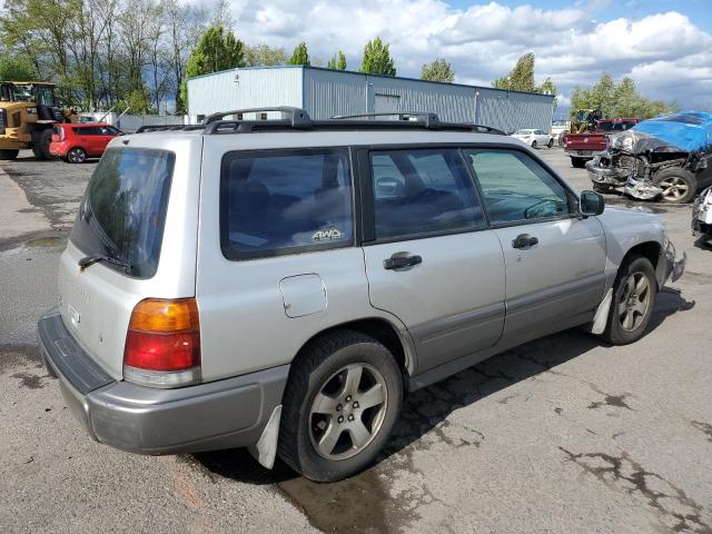 JF1SF6556YH730139 - 2000 SUBARU FORESTER S SILVER photo 3